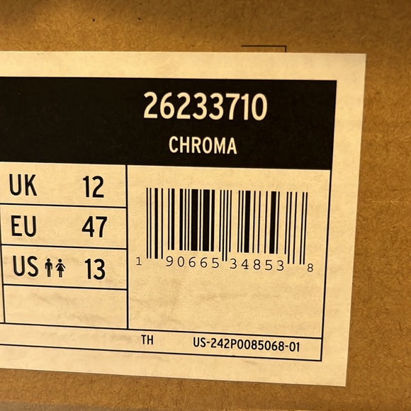 Doc Martens 1460 Pascal Gold Chroma Black Boots Unisex US Mens & Womens Size 13 - Picture 6 of 6